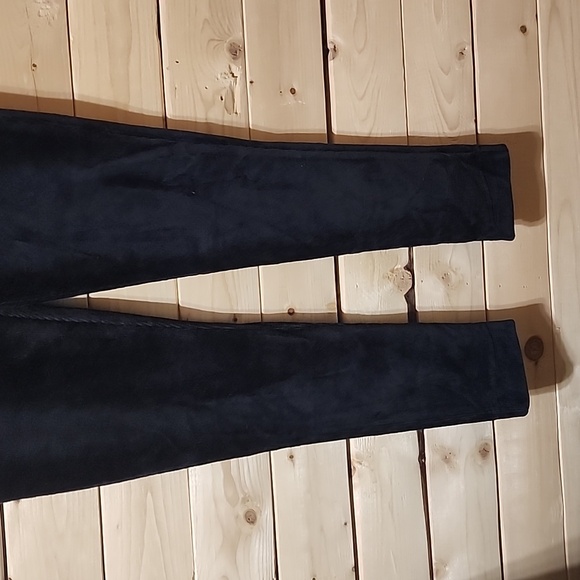 Tribal Jeans Ribbed Cord Leggings Size Small Petite Black - Picture 2 of 6